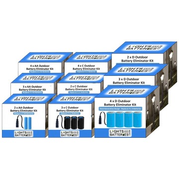 Outdoor Battery Eliminator Kits